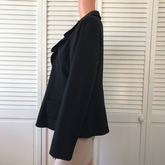 New SANDRO Sportswear Black Blazer Size Large - Picture 4 of 9